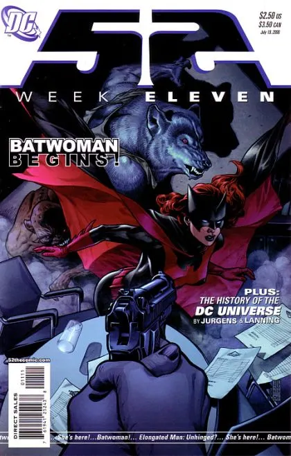 52 #11 J.G. Jones Regular comic book cover, 2006