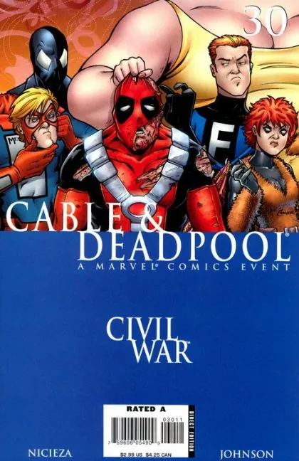 Cable & Deadpool #30 Direct Edition comic book cover, 2006