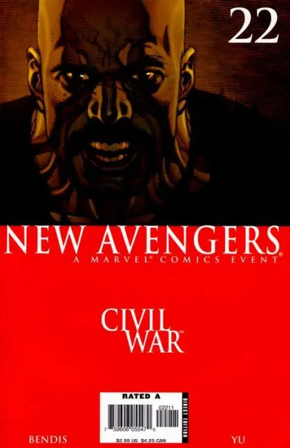 New Avengers, Vol. 1 #22 Leinil Francis Yu Regular comic book cover, 2006