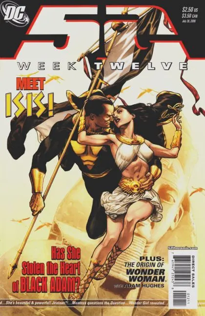 52 #12 J.G. Jones Regular comic book cover, 2006