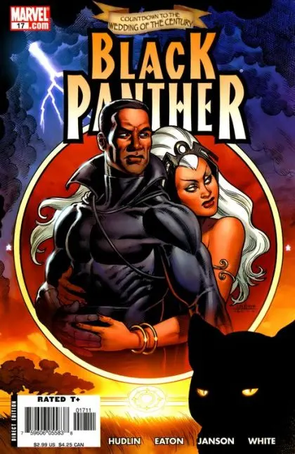 Black Panther, Vol. 4 #17 Joseph Michael Linsner Regular comic book cover, 2006