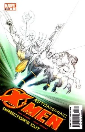 Astonishing X-Men, Vol. 3 #1 Director's Cut comic book cover, 2004