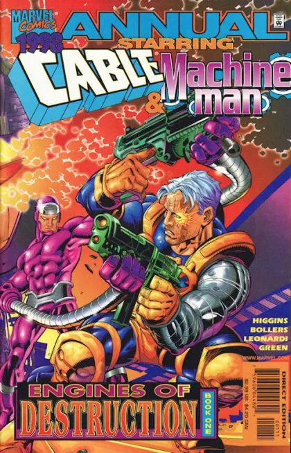 Cable, Vol. 1 Annual #1998 comic book cover, 1998