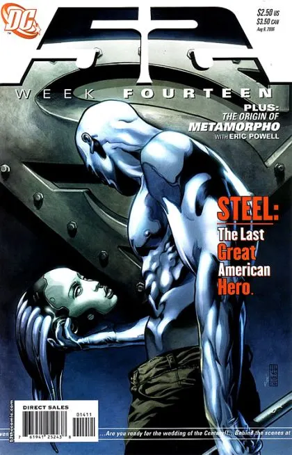 52 #14 J.G. Jones Regular comic book cover, 2006