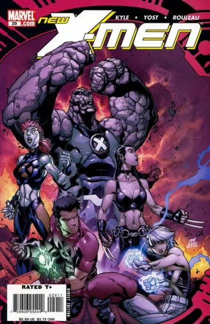New X-Men (Academy X) #29 Direct Edition comic book cover, 2006