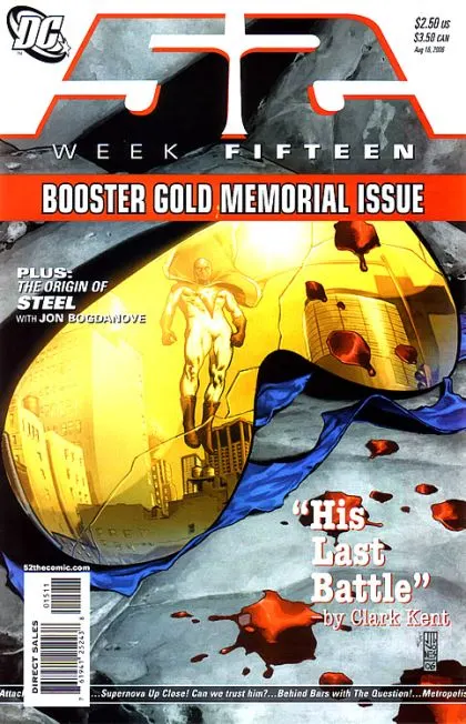 52 #15 J.G. Jones Regular comic book cover, 2006