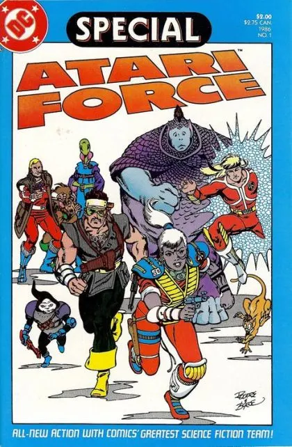 Atari Force Special #1 comic book cover, 1986