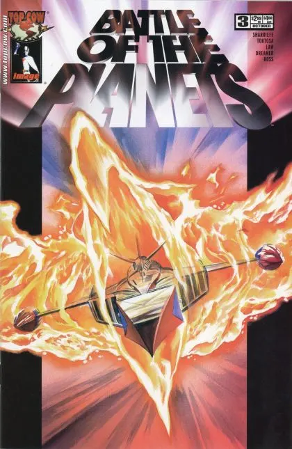 Battle of the Planets #3 comic book cover, 2002