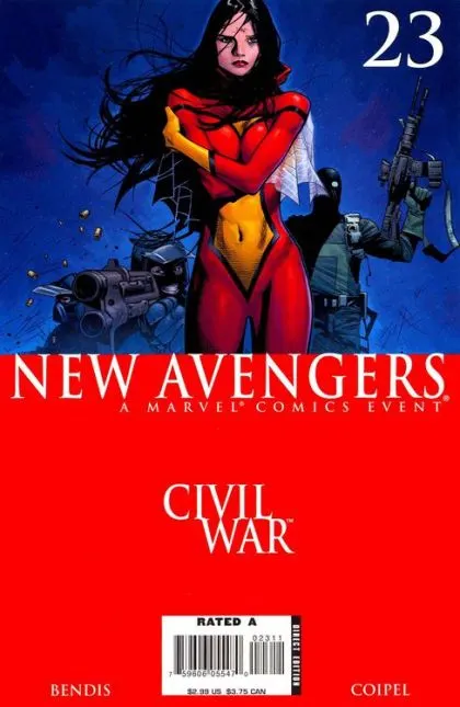 New Avengers, Vol. 1 #23 Olivier Coipel Regular comic book cover, 2006