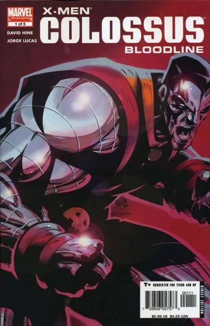 X-Men: Colossus - Bloodline #1 comic book cover, 2005