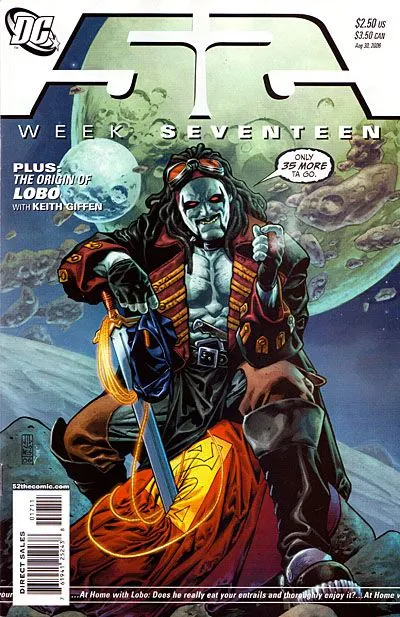 52 #17 J.G. Jones Regular comic book cover, 2006
