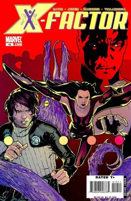 X-Factor, Vol. 3 #10 Ryan Sook Regular comic book cover, 2006