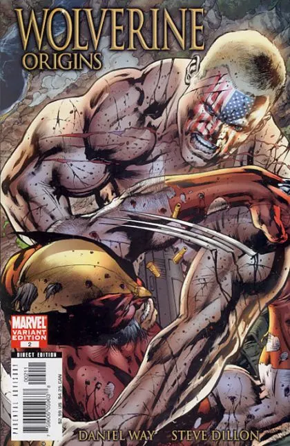 Wolverine: Origins #2 Bryan Hitch Variant comic book cover, 2006