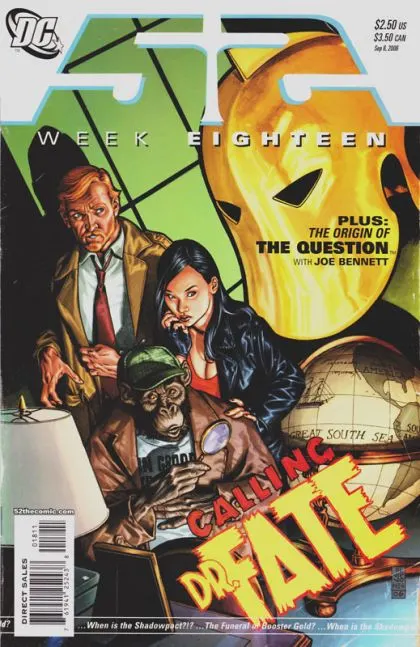 52 #18 comic book cover, 2006