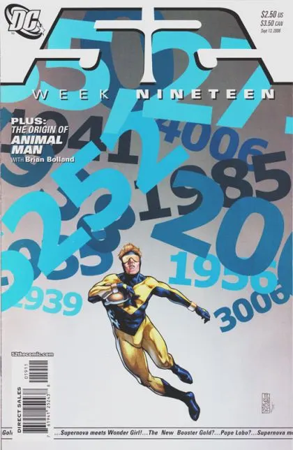 52 #19 J.G. Jones Regular comic book cover, 2006
