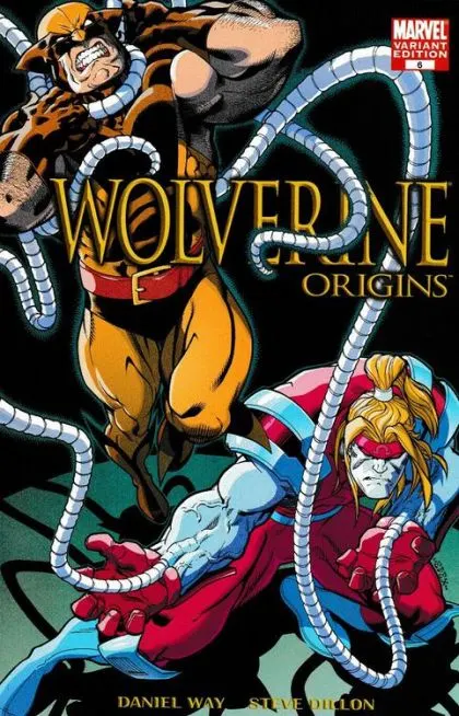 Wolverine: Origins #6 Ed McGuinness & Dexter Vines Variant Cover comic book cover, 2006