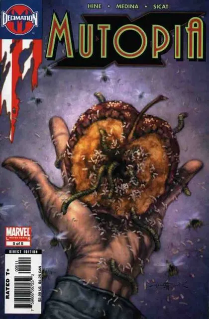 Mutopia X #5 comic book cover, 2006