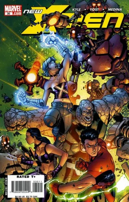 New X-Men (Academy X) #30 Direct Edition comic book cover, 2006