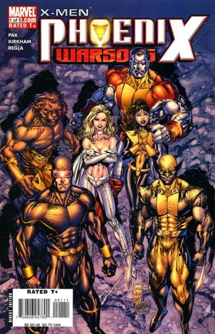 X-Men: Phoenix - Warsong #1 Marc Silvestri Regular comic book cover, 2006