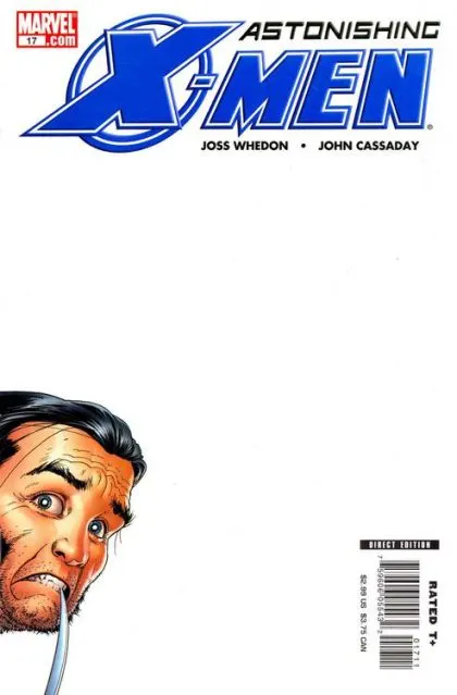 Astonishing X-Men, Vol. 3 #17 Direct Edition comic book cover, 2006