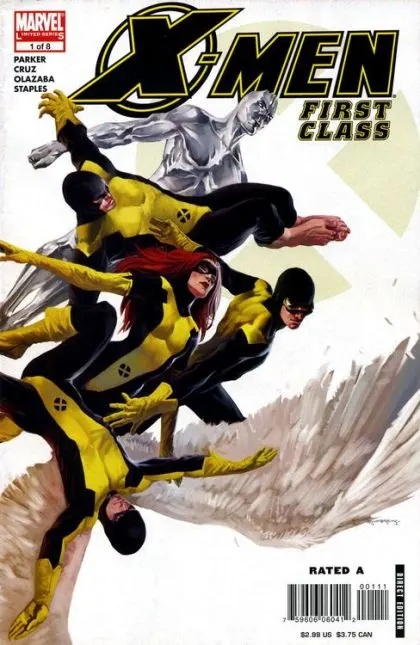 X-Men: First Class, Vol. 1 #1 Marko Djurdjević Regular comic book cover, 2006