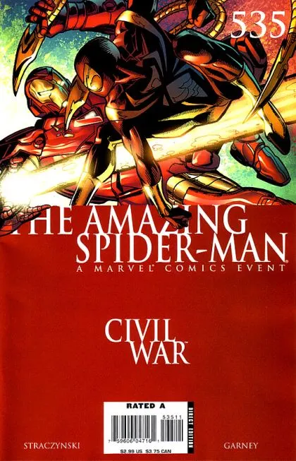 The Amazing Spider-Man, Vol. 2 #535 Ron Garney Regular comic book cover, 2006