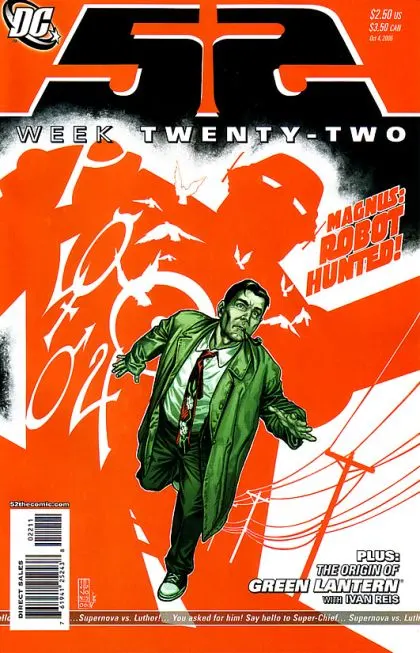 52 #22 J.G. Jones Regular comic book cover, 2006