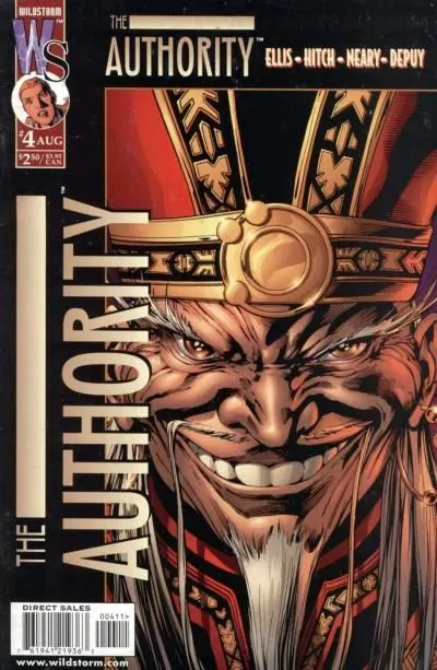 The Authority, Vol. 1 #4 comic book cover, 1999