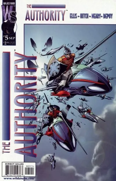 The Authority, Vol. 1 #5 comic book cover, 1999