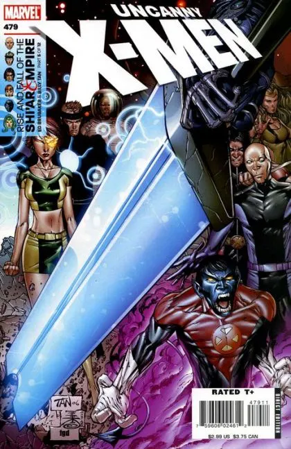 Uncanny X-Men, Vol. 1 #479 Billy Tan Regular comic book cover, 2006