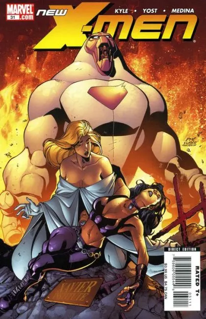 New X-Men (Academy X) #31 comic book cover, 2006