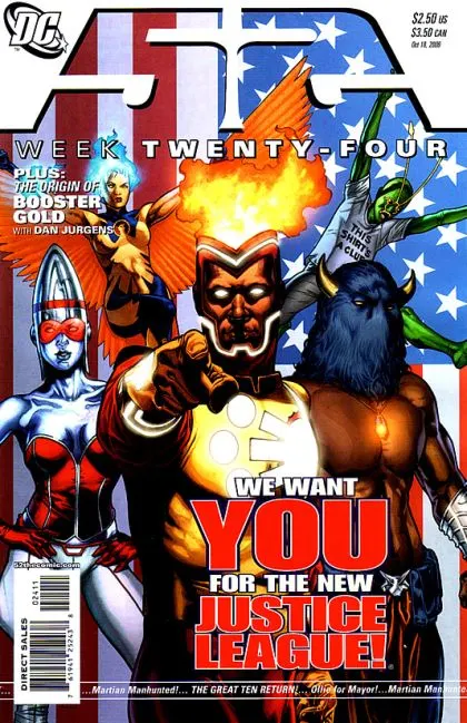 52 #24 J.G. Jones Regular comic book cover, 2006