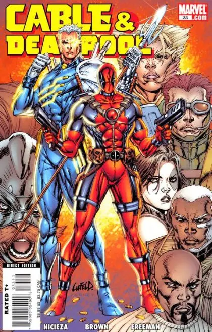 Cable & Deadpool #33 Rob Liefeld Regular comic book cover, 2006