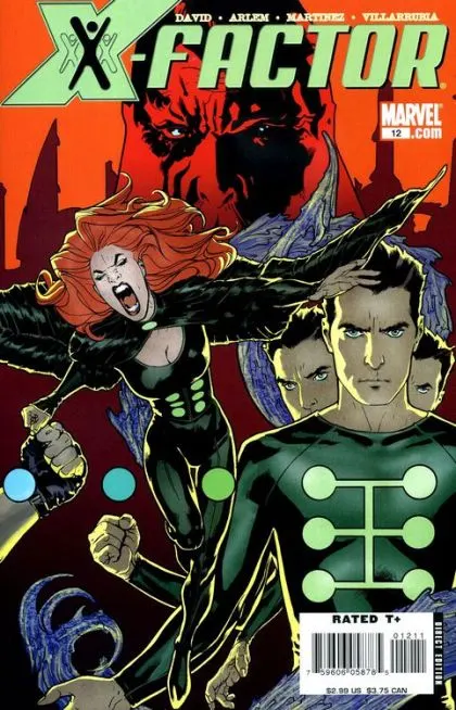 X-Factor, Vol. 3 #12 Ryan Sook Regular comic book cover, 2006