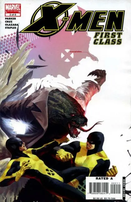 X-Men: First Class, Vol. 1 #2 Marko Djurdjević Regular comic book cover, 2006