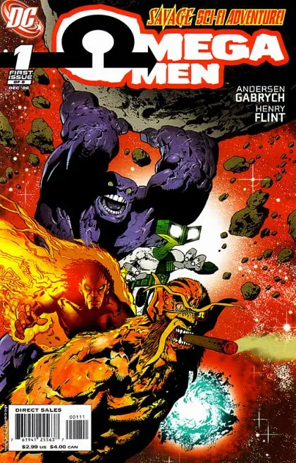 The Omega Men, Vol. 2 #1 comic book cover, 2006