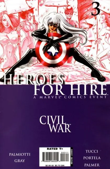 Heroes For Hire, Vol. 2 #3 comic book cover, 2006