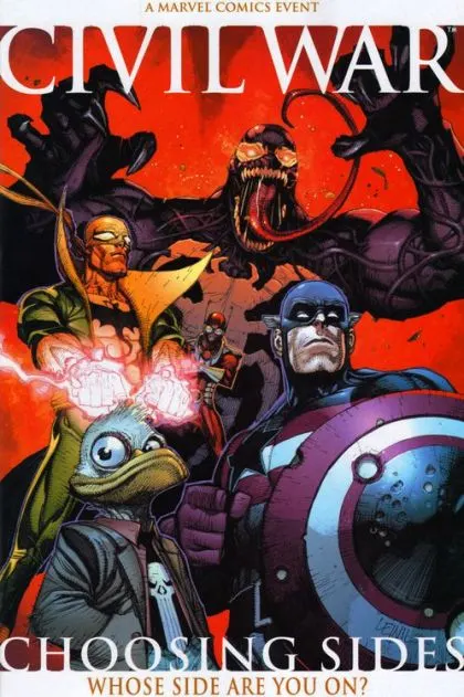 Civil War: Choosing Sides #1 Leinil Francis Yu Regular comic book cover, 2006