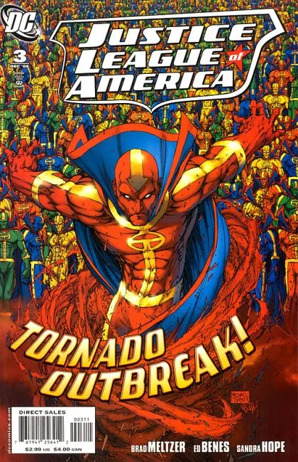 Justice League of America, Vol. 2 #3 Michael Turner & Peter Steigerwald Variant Cover comic book cover, 2006