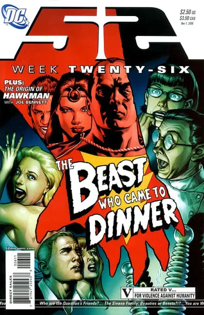 52 #26 J.G. Jones Regular comic book cover, 2007