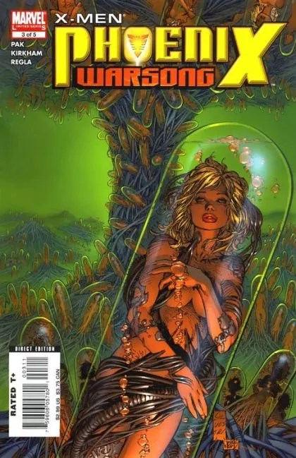 X-Men: Phoenix - Warsong #3 comic book cover, 2007