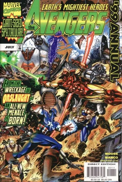 The Avengers, Vol. 3 Annual #1999 comic book cover, 1999