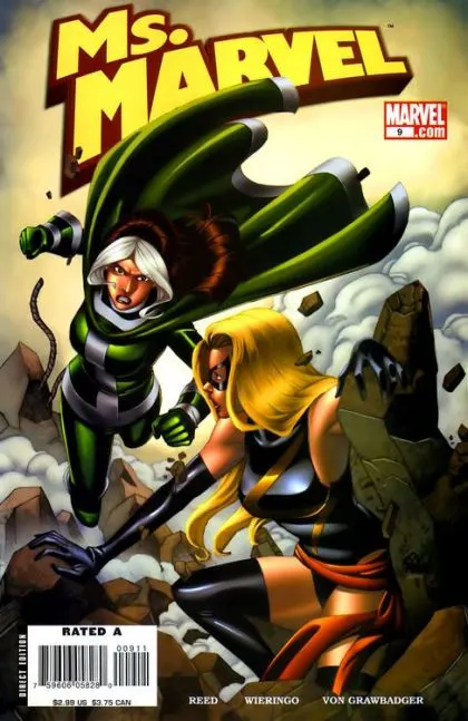 Ms. Marvel, Vol. 2 #9 Mike Wieringo Regular comic book cover, 2007