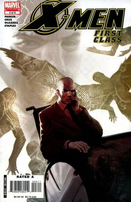 X-Men: First Class, Vol. 1 #3 Marko Djurdjević Regular comic book cover, 2007