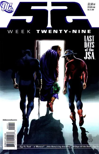 52 #29 J.G. Jones Regular comic book cover, 2007