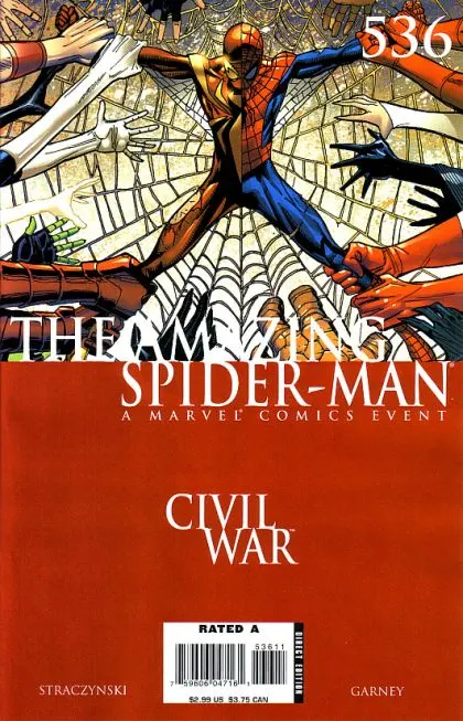 The Amazing Spider-Man, Vol. 2 #536 Ron Garney Regular comic book cover, 2006