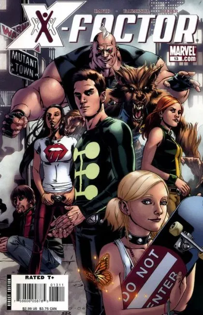 X-Factor, Vol. 3 #13 Pablo Raimondi Regular comic book cover, 2007