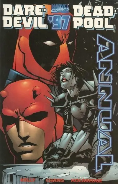 Daredevil / Deadpool Annual '97 #1 Direct Edition comic book cover, 1997