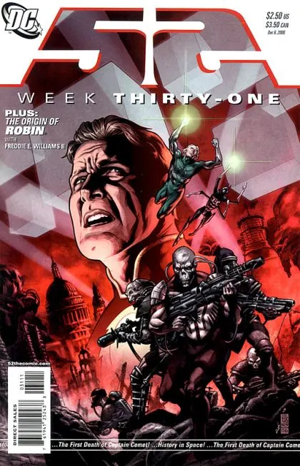 52 #31 comic book cover, 2007