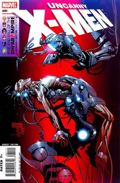 Uncanny X-Men, Vol. 1 #481 Billy Tan Regular comic book cover, 2007